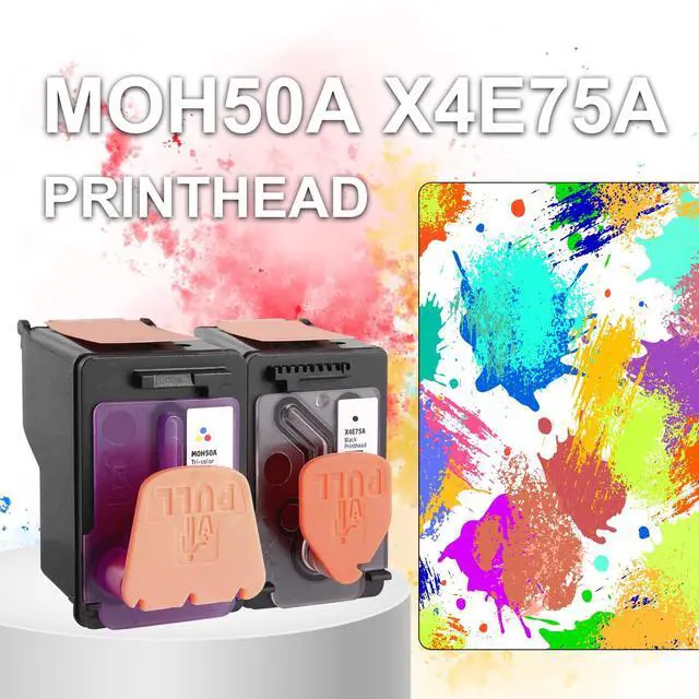 Alt view image 2 of 5 - Smart Tank Plus 651 printhead X4E75A M0H50A tri-Color Print Head for smart Tank 500 510 511 530 580 610 615 618 Series smart Tank Plus 550 570 650 5100 Series