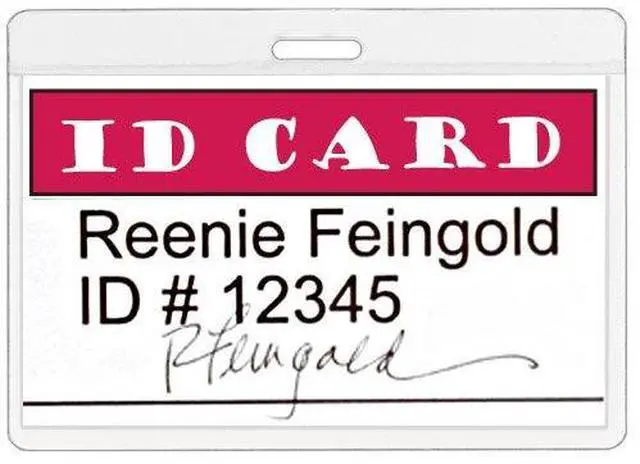 Main image of StoreSMART - Self-Laminating Sheets - ID Badge Size - 2 1/4" x 3 1/2" - 100-Pack - TL17104-100