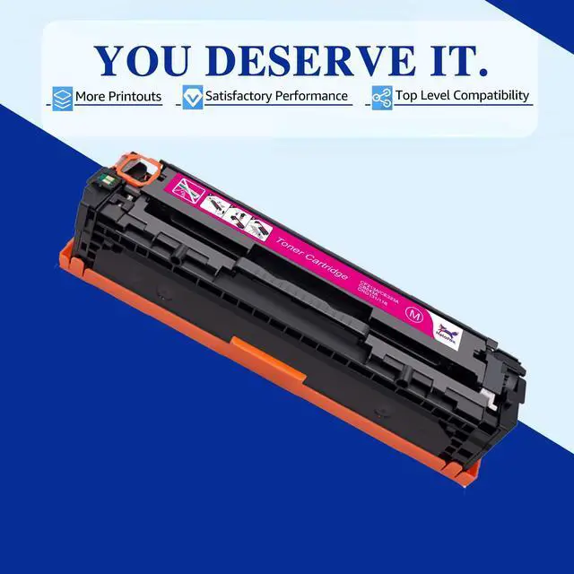 Alt view image 2 of 6 - Compatible Toner Cartridge Replacement for Canon 131 131h for Canon Color ImageClass MF8280Cw MF624Cw MF628Cw LBP7110Cw MF8230Cn MF8080CW Laser Printer (Black, Cyan, Yellow, Magenta, 5-Pack)