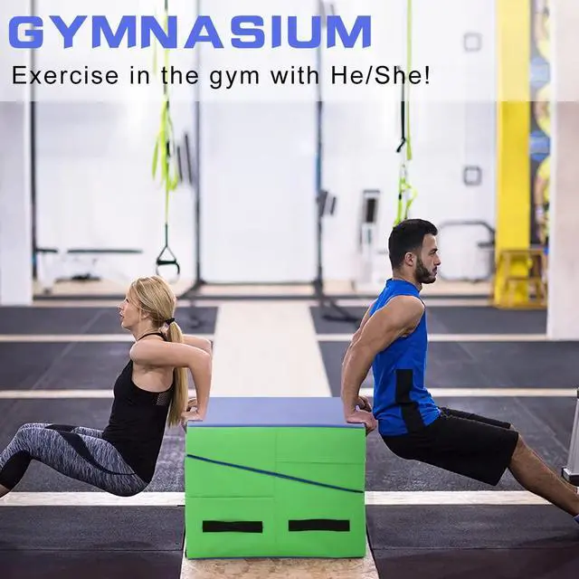 Alt view image 4 of 7 - Gymnastics Mat - Incline Tumbling Mat, Folding, Cheese Wedge Design for Kids Indoor/Outdoor Exercise & Yoga