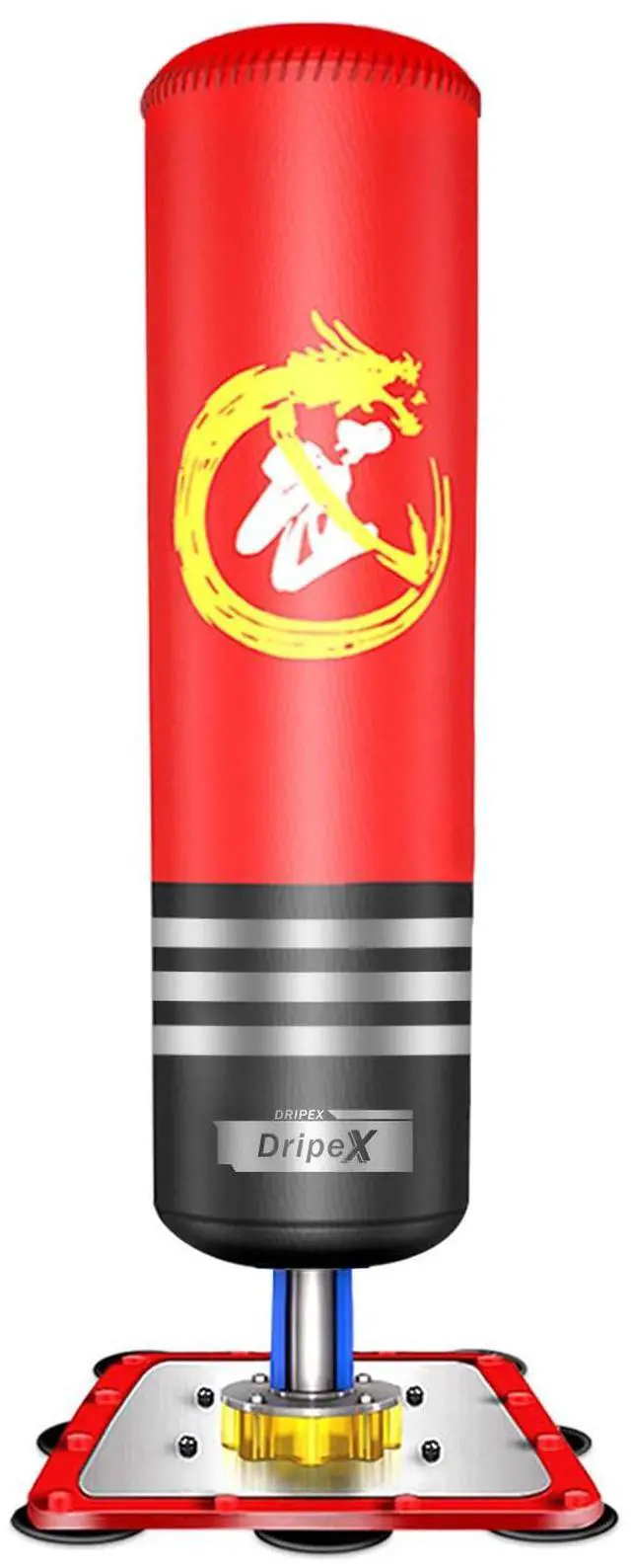 Main image of Freestanding Punching Bag - Heavy Boxing Bag with Suction Cup Steel Base for Teens, 47 Self Standing Kickboxing Bags Kick Punch Bag, Great for Home Gym Exercise Boxing Traing