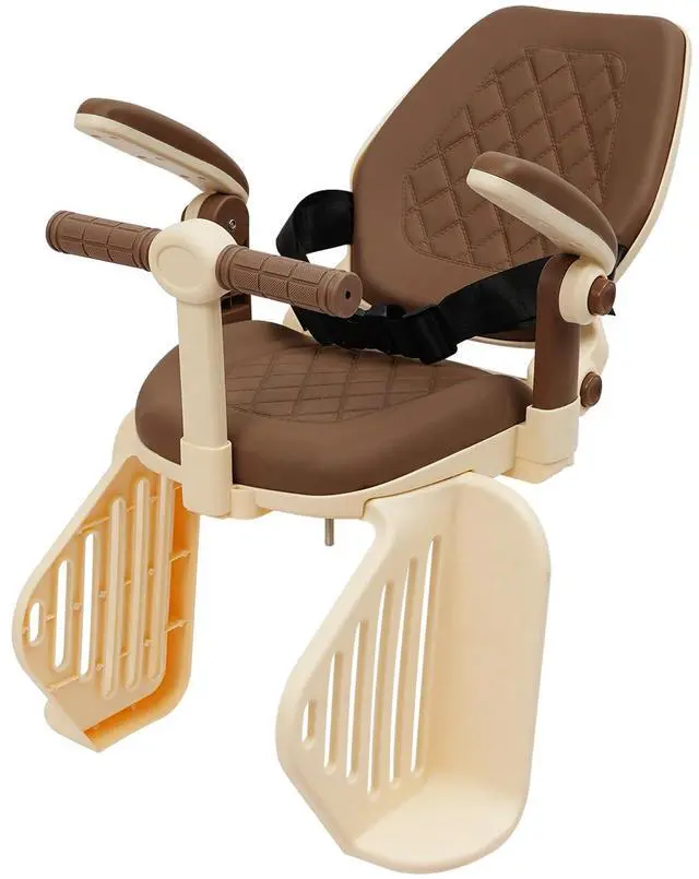 Main image of Bicycle Child Seat Rear Mounted, 11 * 9.8in Seat 50kg/110.23 lbs Load Bike Rear Child Seat 3-Angle Adjustable, for Bicycles and Mountain Bikes