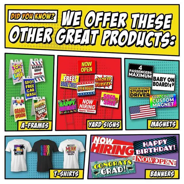 Alt view image 5 of 5 - Christmas Trees 13 oz Banner | Non-Fabric | Heavy-Duty Vinyl Single-Sided with Metal Grommets