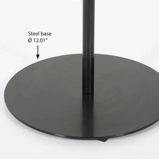 Alt view image 5 of 6 - Pedestal Adjustable Telescoping Menuboard, Aluminum Profile, Black Double Sided Slide-In Poster Frame, 8.5x11 inch Document, Brochure, Sign Holder (Black - 1 Pack)