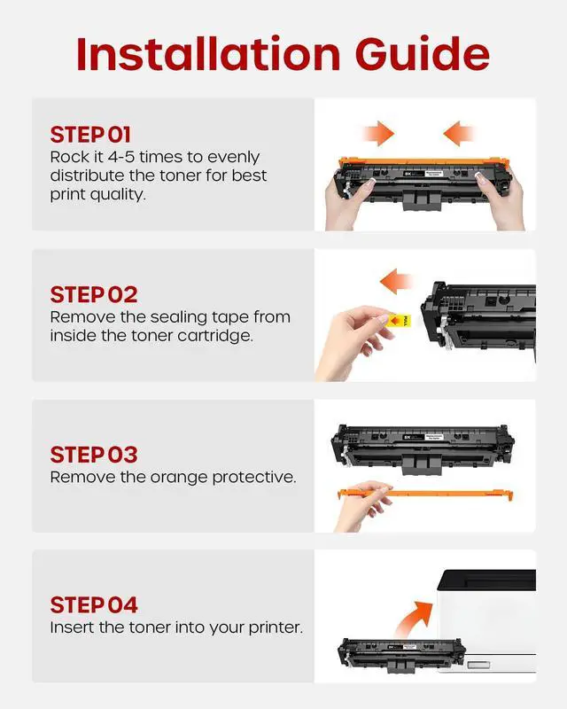 Alt view image 6 of 6 - 069H Toner Cartridge Set Compatible with Canon 069H 069 Toner | High Yield 069H Color Toner Cartridge Work for Color imageCLASS MF753cdw MF751Cdw LBP674Cdw MF752Cdw (4 Pack, B/C/M/Y)