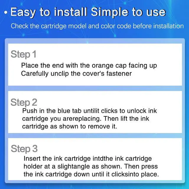 Alt view image 7 of 7 - xp15000 Ink Cartridges for Photo XP-15000 Printer | Compatible with XP-15000 printer (6-Pack) (1 Black,1 Cyan,1 Magenta,1 Yellow,1 Red,1 Gray)