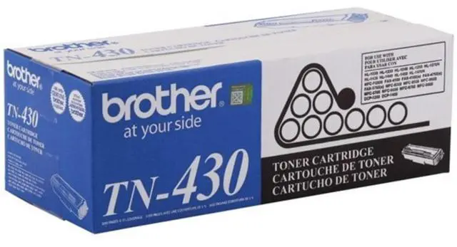 Alt view image 5 of 7 - Genuine TN430 Mono Laser Toner Cartridge, black