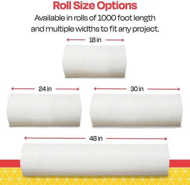 Alt view image 4 of 7 - Butcher Kraft Paper Roll, 40 lb, 18 Inches x 1000 Feet, White