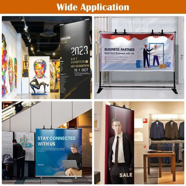Alt view image 5 of 7 - Instahibit Adjustable LED Light for Retractable Banner Stand Trade Show 2 | Packs