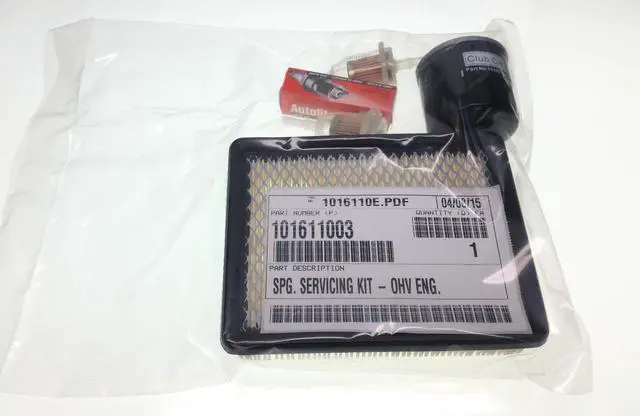 Alt view image 3 of 3 - CLUB CAR DRIVE/STARTER BELT with TUNE UP KIT 1993-95-96 DS 1016203 1015241