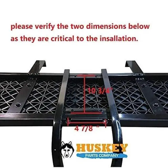 Alt view image 4 of 4 - Huskey Golf Cart Rear Seat Safety Grab Bar U-Shaped Hand Rail for EZGO TXT/RXV Models, One Solid Piece with Mounting Hardware