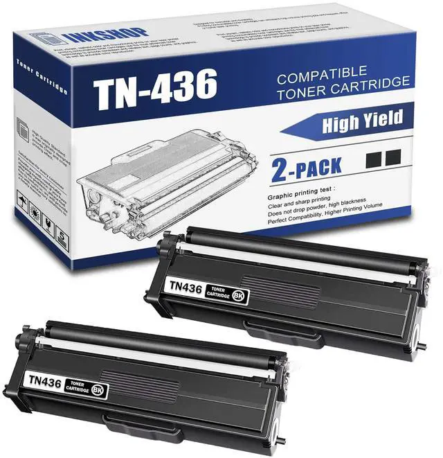 Main image of TN436BK TN-436BK Compatible TN436 Black Super High Yield Toner Cartridge Replacement for Brother TN-436 HL-L8260CDW HL-L8360CDW DCP-L8410CDW MFC-L8610CDW Toner.(2 Black)