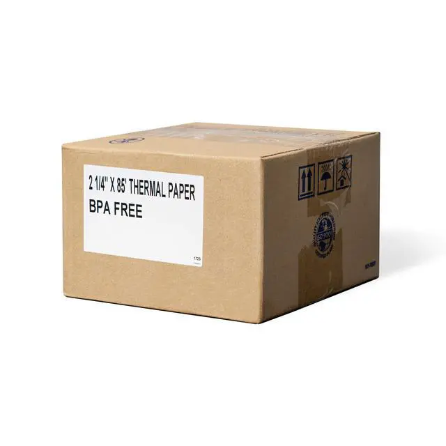 Alt view image 6 of 6 - (150 Rolls) 2 1/4 x 85' First Data FD130 FD50 FD400 FD55 FD100Ti Thermal Paper 150 Rolls