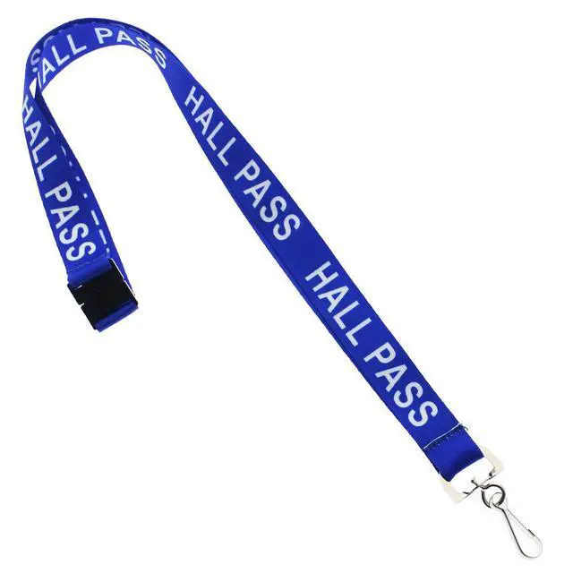 Alt view image 6 of 7 - Bulk 36 Pack - Student Hall Pass Lanyards with Unbreakable Card Passes & Safety Breakaway Lanyards (Hall, Bathroom, Library, Office & Nurse) - Classroom/School Supplies for Teachers by