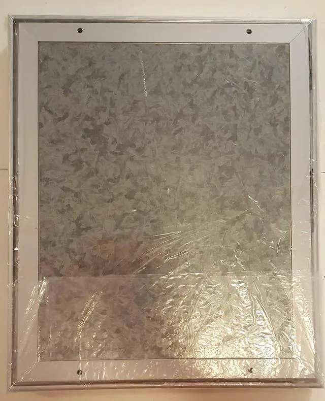 Main image of Lockable Heavy Duty Frame 8.5x11 for Outdoors-Lockable Bulletin Board Frame (with Key, for 8.5x11, Commercial use)