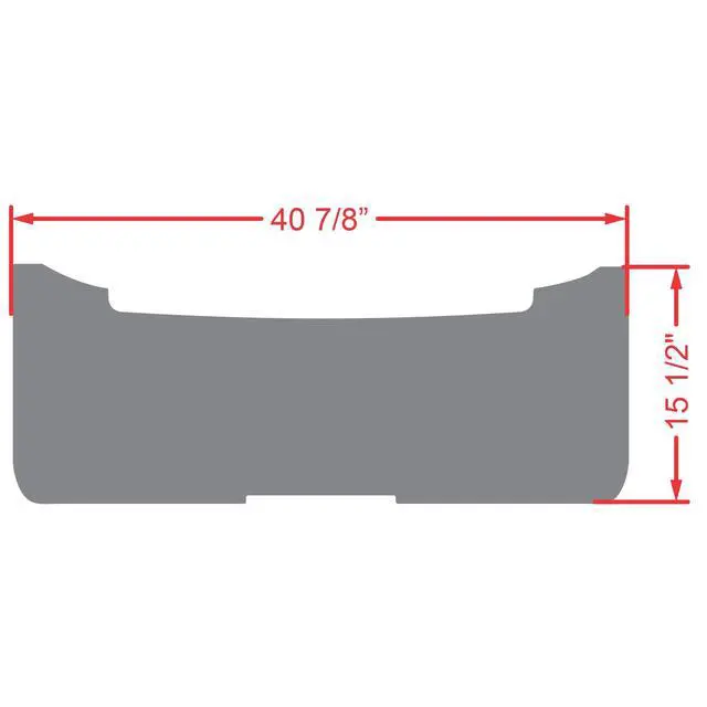 Alt view image 4 of 7 - Xtreme Step Floor Mat for EZGO Golf Cart Rear Seat Kit Step-All Black | Compatible with EZGO RXV & TXT Golf Cart Models with select Factory Rear Facing Seat, Full Coverage Protection, 40.9" x 15.5"
