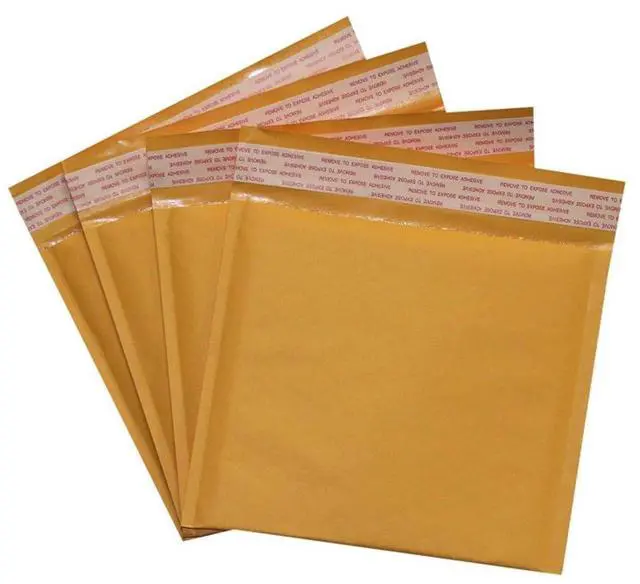 Main image of #CD 7.25x8 Kraft Bubble Mailers Padded Shipping Envelopes (Pack of 500)