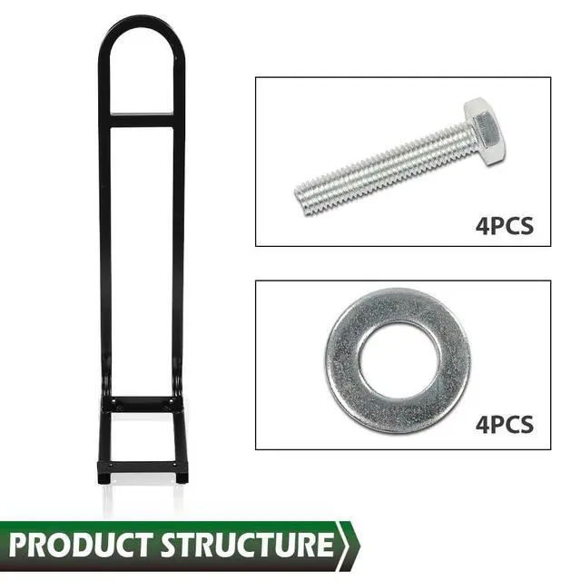 Alt view image 4 of 7 - Universal Golf Cart Rear Seat Safety Grab Bar | Fit EZGO, Club Car and Yamaha, Golf Cart Accessories, Heavy Duty
