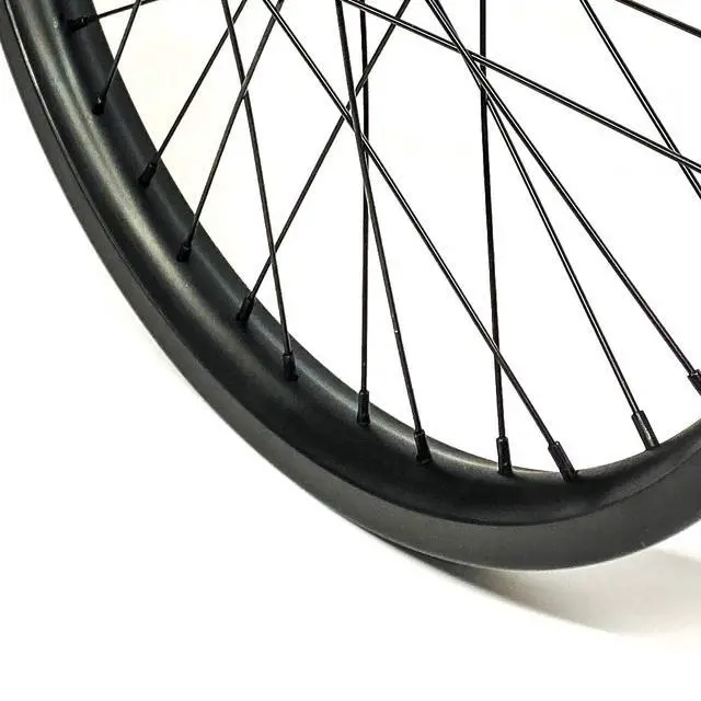 Alt view image 3 of 4 - Atom Series 20-Inch BMX Wheel - Black (Rear 14mm Axle)