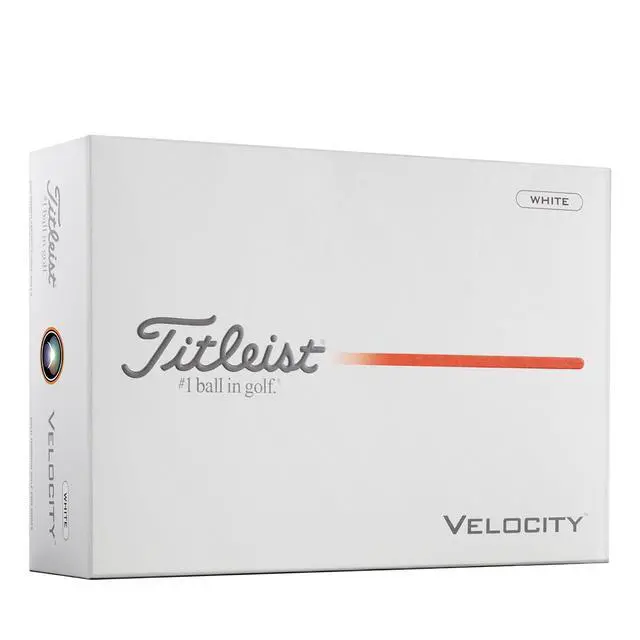 Alt view image 4 of 7 - Titleist Velocity Personalized Logo Golf Balls