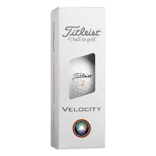 Alt view image 5 of 7 - Titleist Velocity Personalized Logo Golf Balls