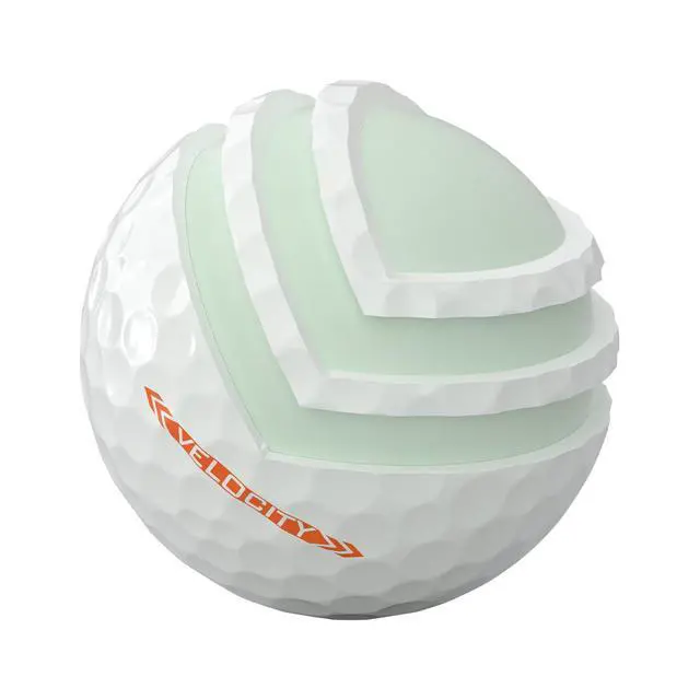 Alt view image 6 of 7 - Titleist Velocity Personalized Logo Golf Balls