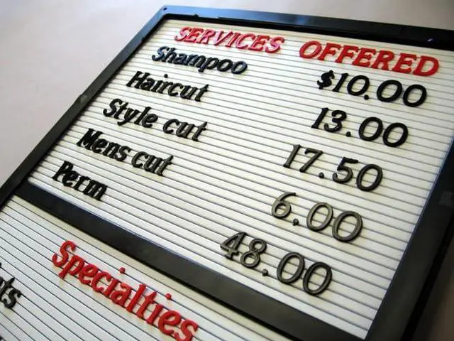 Main image of Counter/Wall Message Board Sign with Interchangeable Letters