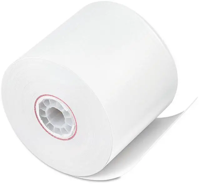 Main image of 08677 Paper Rolls, One Ply Adding Machine/Calculator, 2 1/4" x 150 ft, White (Case of 100)