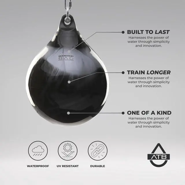 Alt view image 3 of 5 - 9" 15 Pound Head Hunter Slip Ball Hybrid Punching Bag