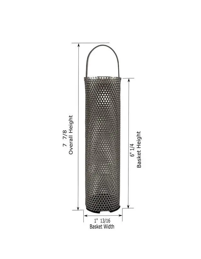 Alt view image 2 of 5 - Raw Water Strainer Basket, for Perko 0493 Series