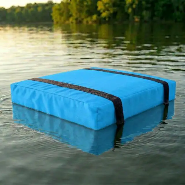 Alt view image 7 of 7 - 2 Pack Type IV Boat Cushion USCG Approved Throwable Flotation Device; Coast Guard Approved Throw Preserver with Foam Cushion; throwable Boat Safety Device