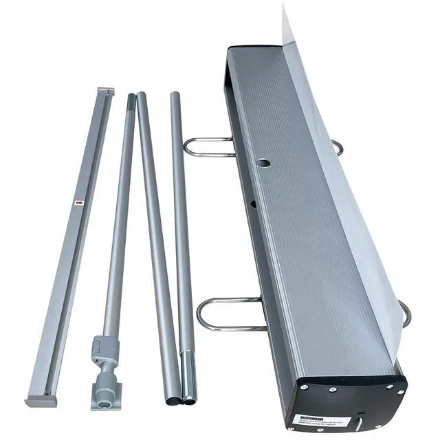 Alt view image 4 of 7 - Custom Retractable Bannerwith Heavy Duty Frame and Travel case Anti-curl fabricfor Business, Advertising, Events MADE IN USA (40" x 80")