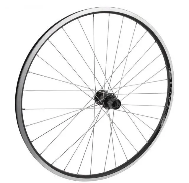 Main image of Wheel Master Rear Wheel - 26" x 1.5", 36H, Quick Release, Black Rim, 8-10 Speed Cassette Compatible, Stainless Steel 14 Gauge Spokes | bike-wheels