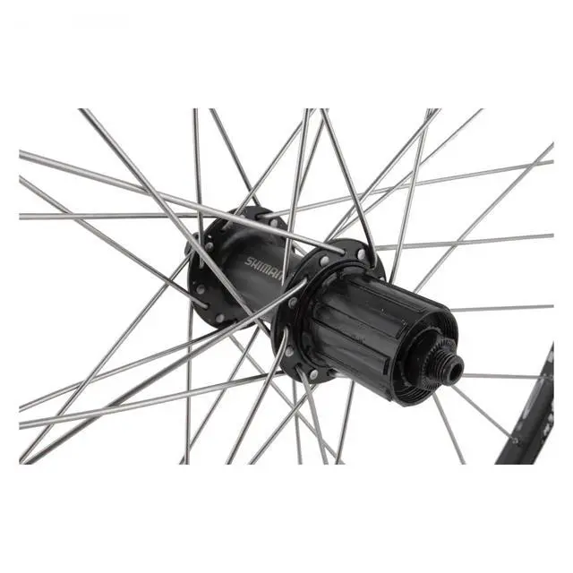 Alt view image 2 of 3 - Wheel Master Rear Wheel - 26" x 1.5", 36H, Quick Release, Black Rim, 8-10 Speed Cassette Compatible, Stainless Steel 14 Gauge Spokes | bike-wheels