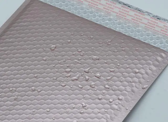 Alt view image 5 of 5 - ProLine 200 Matte Metallic Bubble Padded Mailers #2 8.5x12 Inch Self Seal Padded Envelopes (200 Matte Rose Gold)