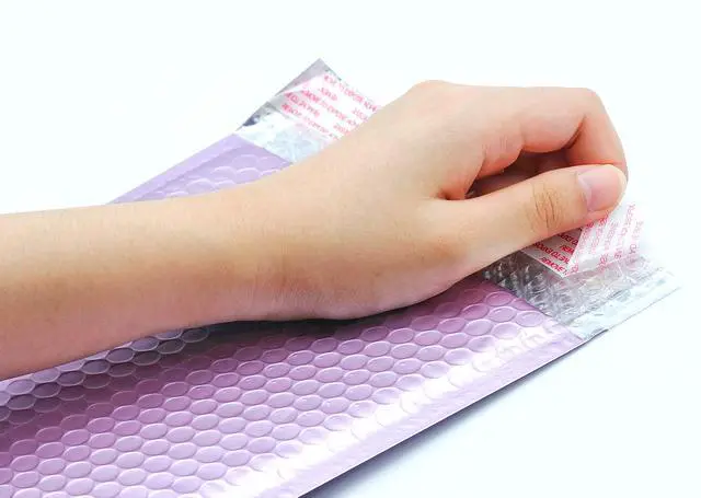 Alt view image 3 of 5 - ProLine 200 Matte Metallic Bubble Padded Mailers #2 8.5x12 Inch Self Seal Padded Envelopes (200 Matte Purple)