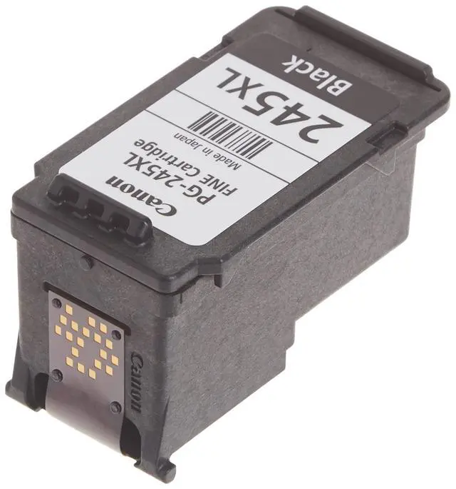 Alt view image 4 of 5 - PG-245 XL Genuine Black Ink Cartridge, Compatible with iP2820, MG2420/2924/2920/3020/2522/2525, MX492, TS3120/302/302a/202/202a/4520/3320 (Pack of 2)