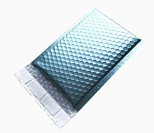 Alt view image 4 of 4 - ProLine 200 Matte Metallic Bubble Padded Mailers #2 8.5x12 Inch Self Seal Padded Envelopes (100 Matte Purple+100 Matte Ice Blue)
