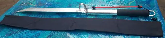 Alt view image 3 of 3 - Self-Hammering Beach Spike Anchor Heavy-Duty Sand Anchor for PWC, Jet Skis, Kayaks & Small Boats Hot-Dipped Galvanized Small & Large Sizes