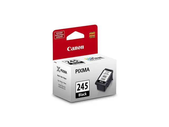 Alt view image 3 of 7 - PG-245 Genuine Black Ink Cartridge, Compatible with iP2820, MG2420/2924/2920/3020/2522/2525, MX492, TS3120/302/302a/202/202a/4520/3320 (Pack of 2)