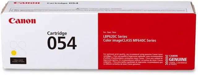 Main image of Genuine 054 Yellow Toner Cartridge Compatible with LBP622Cdw, LBP623Cdw, MF641Cdw, MF642Cdw, MF644Cdw