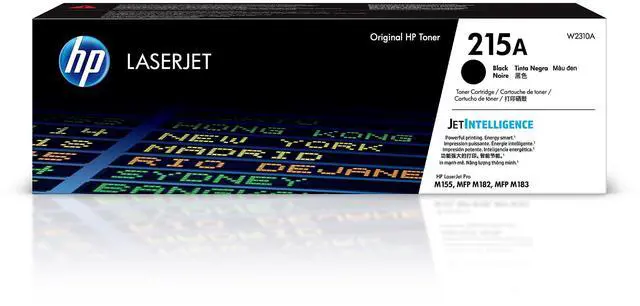 Main image of 215A Black Toner Cartridge Printers | Works with Printer Series: Color LaserJet Pro M155, Color LaserJet Pro MFP M182, M183 | W2310A