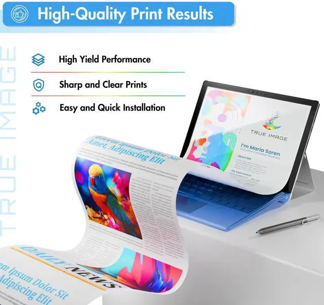 Alt view image 5 of 7 - 067 067H Toner Cartridge Set MF656Cdw MF654Cdw MF650C LBP632Cdw High Yield | Compatible for Canon 067 Color ImageCLASS LBP633Cdw MF653Cdw MF652Cdw MF651Cw LBP630C LBP631Cw MF655Cdw Printer Ink 4 Pack