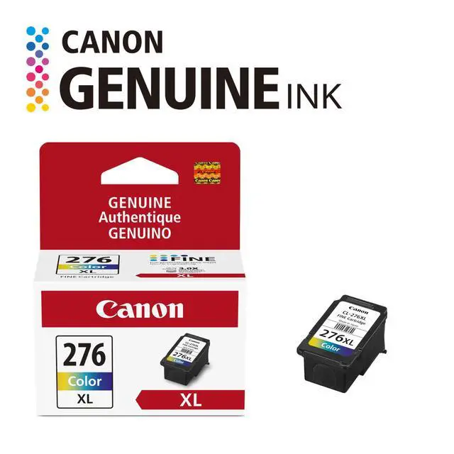 Alt view image 2 of 7 - CL-276 XL Genuine Color Ink Cartridge,Compatible with TS3520/3522,TR4720/4722,TS3720/3722,(Pack of 2)