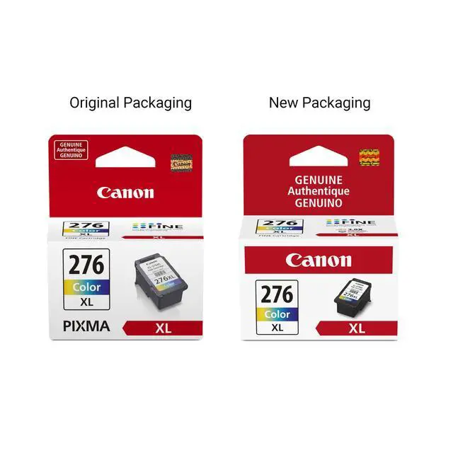 Alt view image 3 of 7 - CL-276 XL Genuine Color Ink Cartridge,Compatible with TS3520/3522,TR4720/4722,TS3720/3722,(Pack of 2)