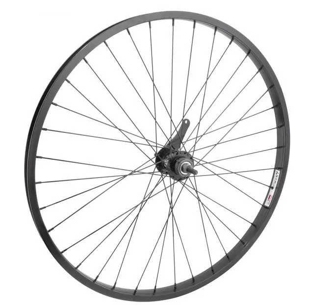 Main image of Rear 26 x 1.75/2.125, WEI-AS7X, Black, 36H, 14g Blk Spokes | bike-wheels