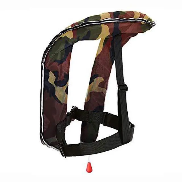 Alt view image 3 of 6 - Inflatable Life Jacket Inflatable Life Vest for Adult Classic Manual