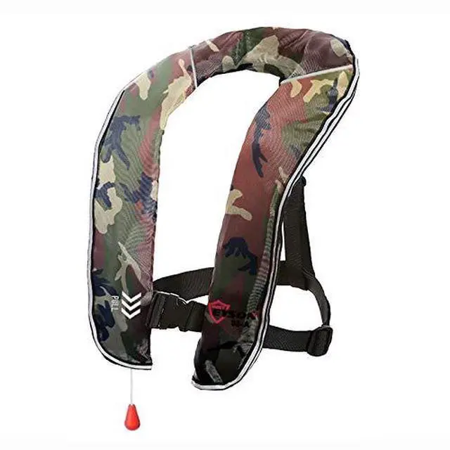 Alt view image 2 of 5 - Inflatable Life Jacket Inflatable Life Vest for Adult Classic Automatic