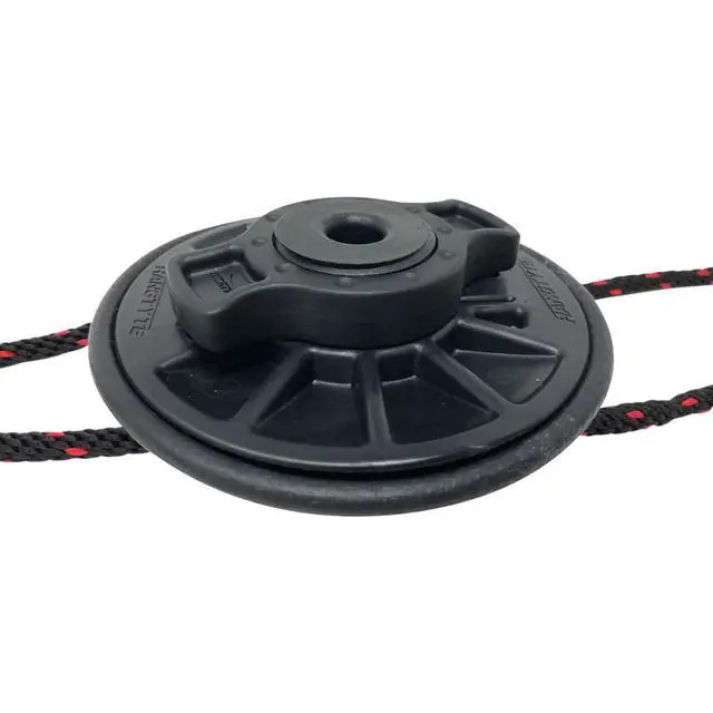 Alt view image 3 of 7 - Boat Cover Support System: Mooring Cover Suspension with Rope Ratchet Pulley, Marine Grade Material, Universal Fit Wakeboard Tower, Bimini & T-Top Compatible