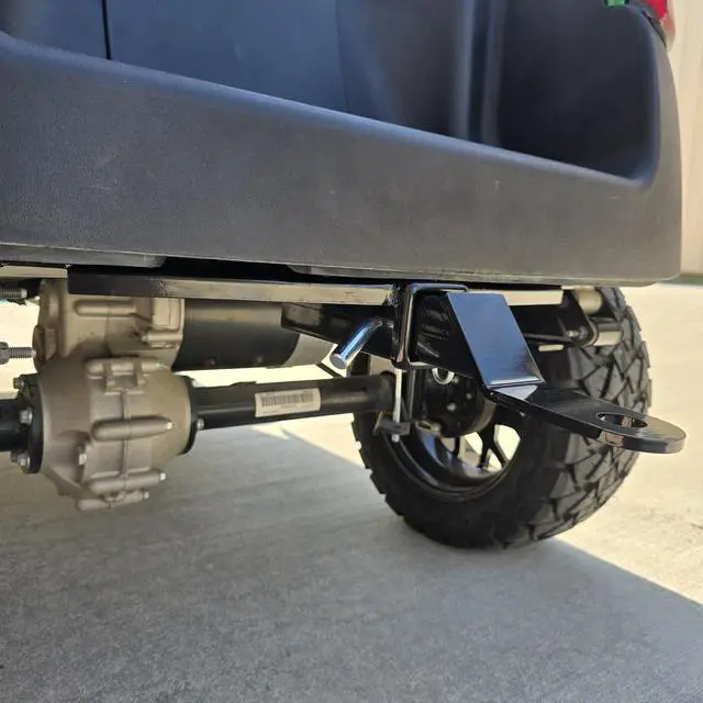 Alt view image 3 of 4 - Huskey Heavy Duty Golf Cart Trailer Hitch for Club Car Precedent (2004+), Tempo/Onward 2018+ Gas and Electric Models, Frame Mounted